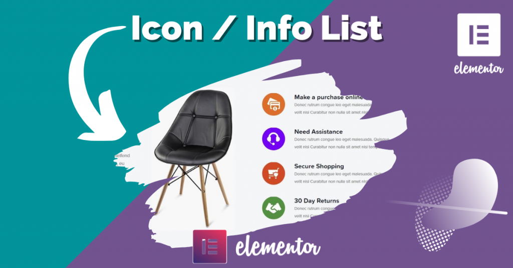 Icon / Info List Widget for Elementor