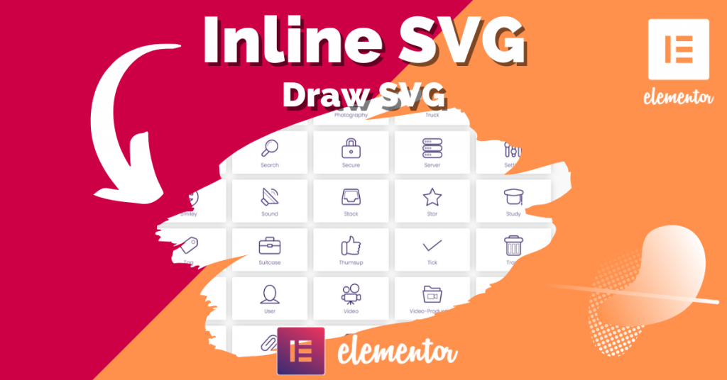 Elementor Addons for Inline SVG Widget