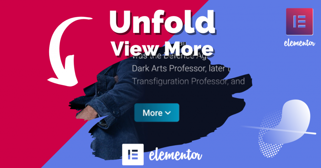 Elementor Addons for Unfold (view more) Widget