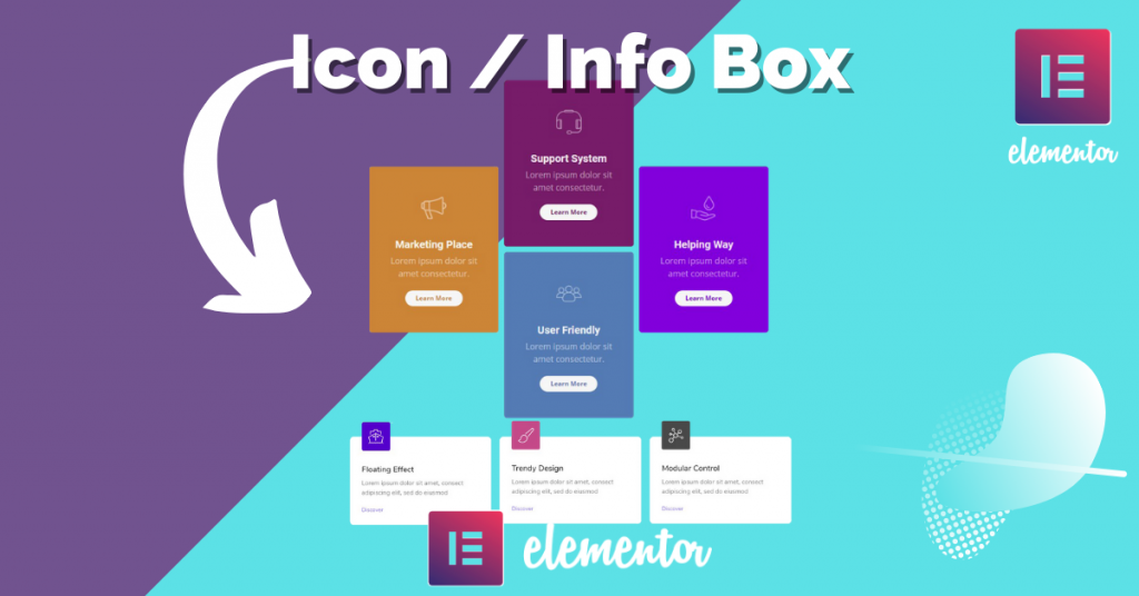 Icon / Info Box Widget for Elementor