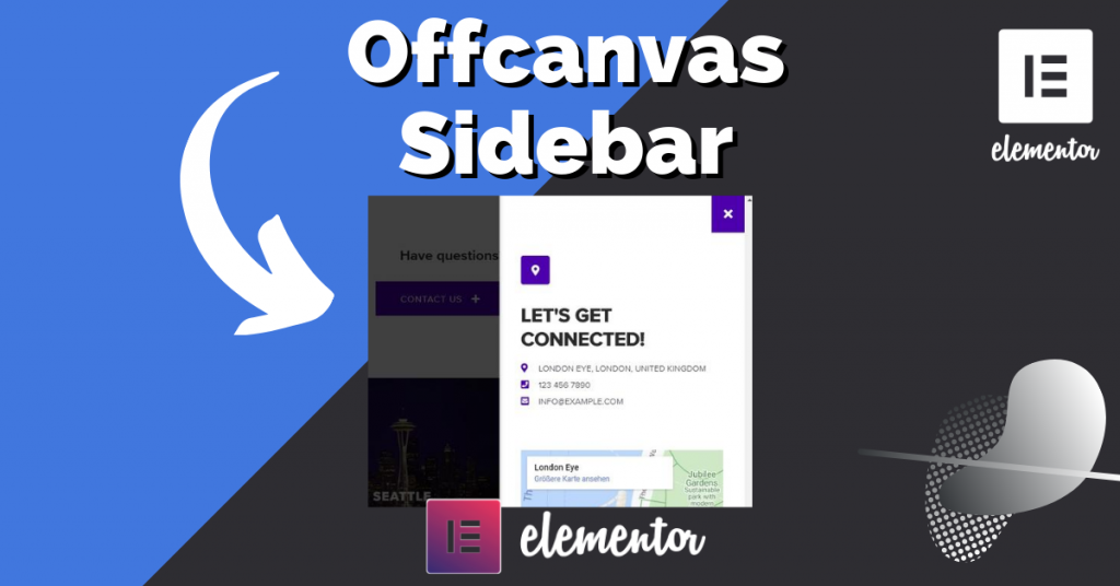 Offcanvas Sidebar Widget for Elementor