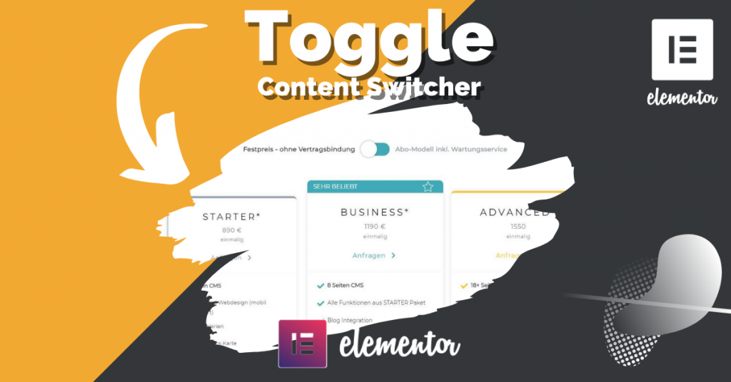 Toggle Widget for Elementor