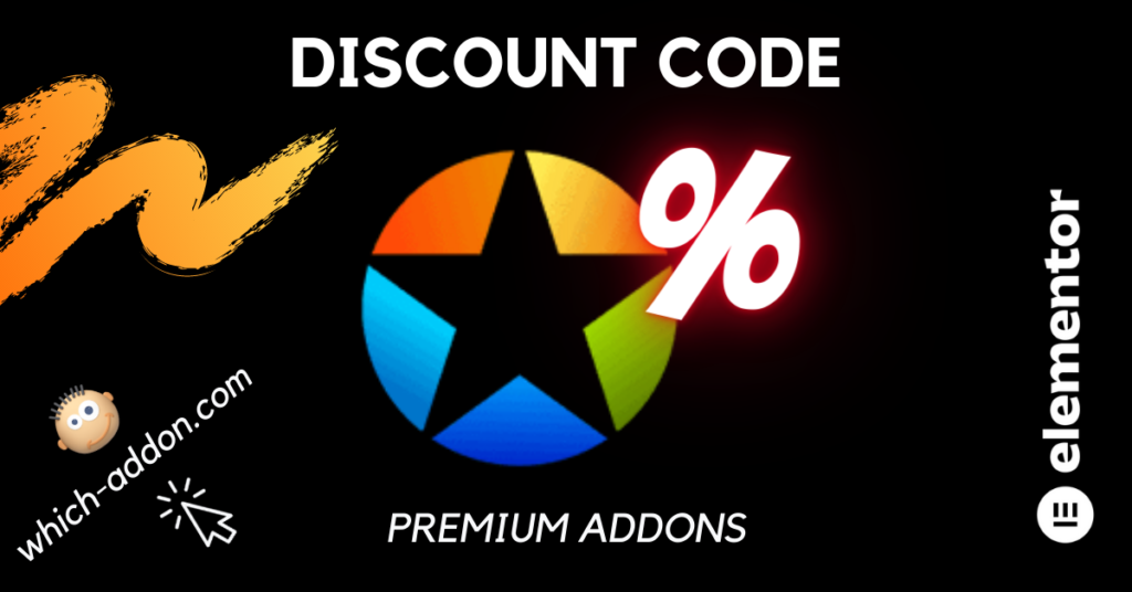 Discount Code Premium Addons per Elementor