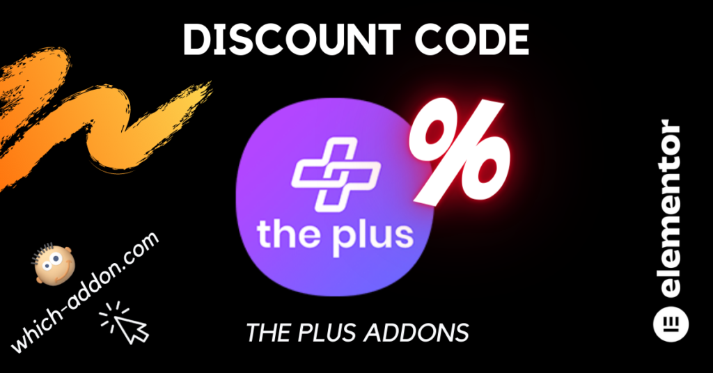 Discount Code The Plus Addons pour Elementor