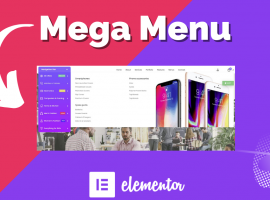 Elementor Addons per Mega Menu Widget