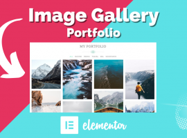 Elementor Addons pour le portefeuille de la galerie d'images Widget